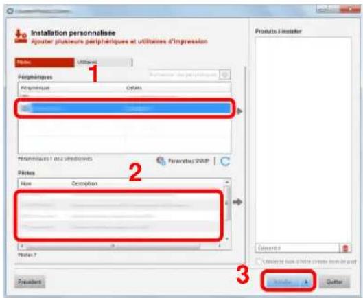 KYOCERA TASKalfa 4012i - Installer le logiciel. - 1