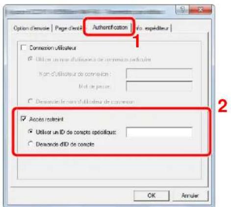 KYOCERA TASKalfa 4012i - Configurer les paramètres. - 1