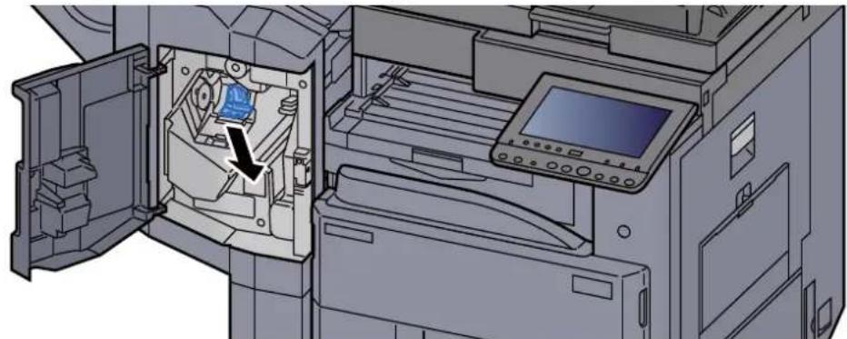 KYOCERA TASKalfa 4012i - Élimination des agrafes coincées dans le module de finition 1000 feuilles - 9