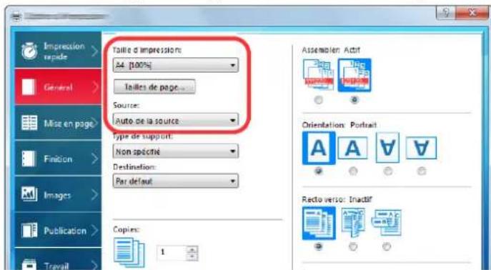 KYOCERA TASKalfa 4012i - Configurer les paramètres. - 2