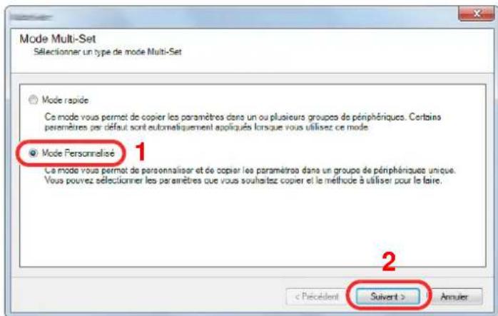 KYOCERA TASKalfa 4012i - Inscription des données du carnet d'adresses sur la machine - 2