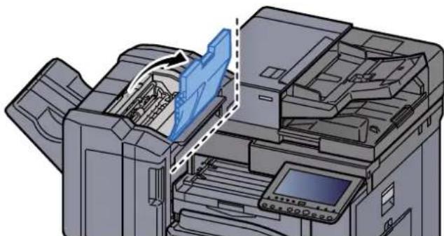 KYOCERA TASKalfa 4012i - Élimination des agrafes coincées dans le module de finition 1000 feuilles - 1