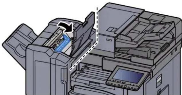 KYOCERA TASKalfa 4012i - Élimination des agrafes coincées dans le module de finition 1000 feuilles - 4