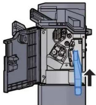 KYOCERA TASKalfa 4012i - Installer le bac de recupération de perforation. - 1