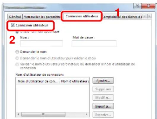 KYOCERA TASKalfa 4012i - Configurer les paramètres. - 1