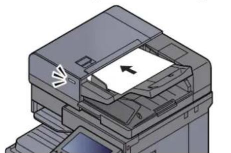 KYOCERA TASKalfa 4012i - Mettre en place les originaux. - 1