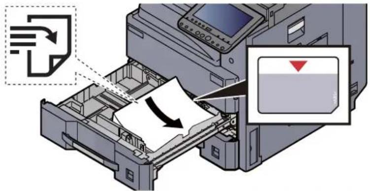 KYOCERA TASKalfa 4012i - Charger du papier. - 1