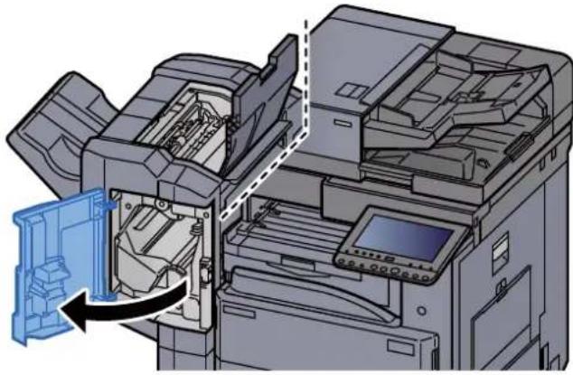 KYOCERA TASKalfa 4012i - Élimination des agrafes coincées dans le module de finition 1000 feuilles - 5
