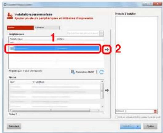 KYOCERA TASKalfa 4012i - Installer le logiciel. - 1