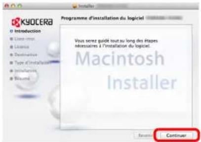 KYOCERA TASKalfa 5003i - Installer le pilote d'imprimante. - 1