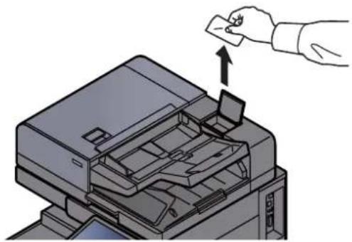 KYOCERA TASKalfa 5003i - Retirer le chiffon de nettoyage de son compartment. - 1
