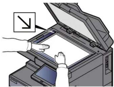 KYOCERA TASKalfa 5003i - Mettre en place les originaux. - 2