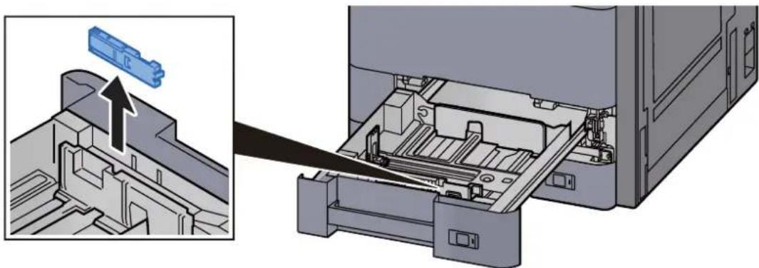 KYOCERA TASKalfa 5003i - Retirer le guide d'alimentation d'enveloppe. - 1