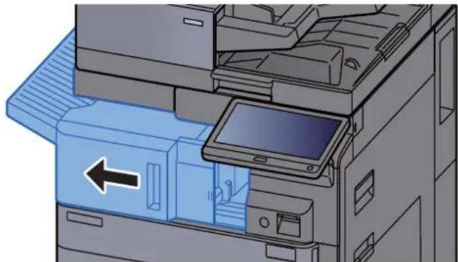 KYOCERA TASKalfa 5003i - Ouvrir l'unité du module de finition interne. - 1