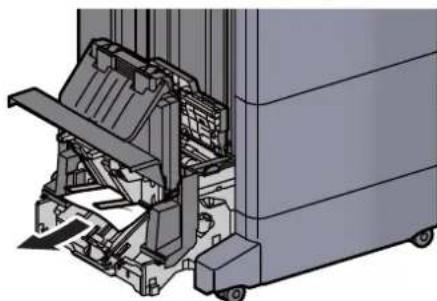 KYOCERA TASKalfa 5003i - Élimination des agrafes coincées dans l'unité de pliage (module de finition et agrafage 100 feuilles) - 15