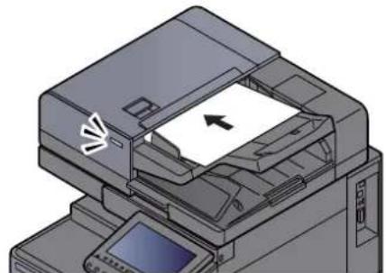 KYOCERA TASKalfa 5002i - Mettre en place les originaux. - 1