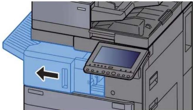 KYOCERA TASKalfa 5002i - Élimination des agrafes coincées dans le module de finition interne - 1