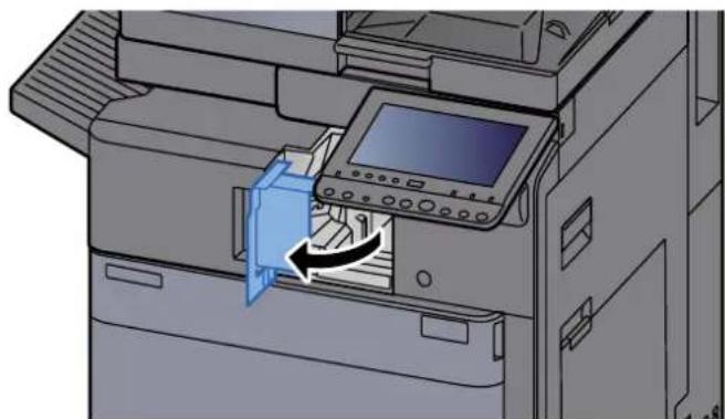 KYOCERA TASKalfa 5002i - Élimination des agrafes coincées dans le module de finition interne - 3
