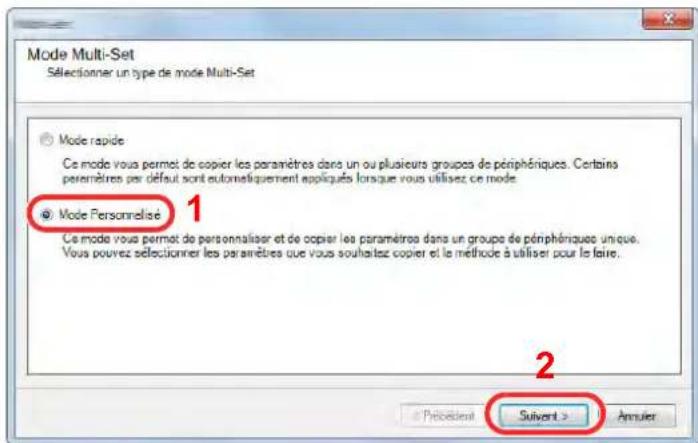 KYOCERA TASKalfa 5002i - Inscription des données du carnet d'adresses sur la machine - 2