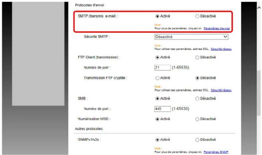 KYOCERA TASKalfa 5002i - Configurer les paramètres. - 1