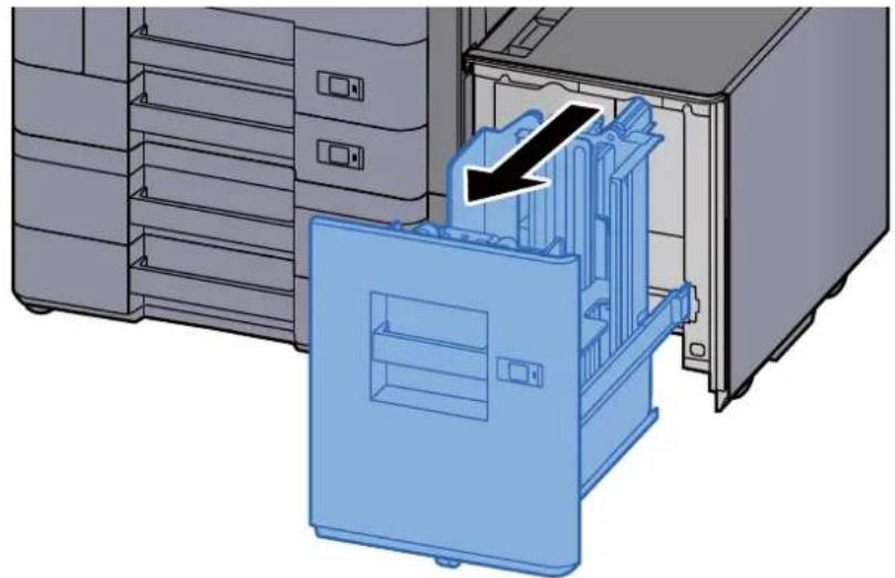 KYOCERA TASKalfa 5002i - Sortir entiement le magasin de la machine. - 1