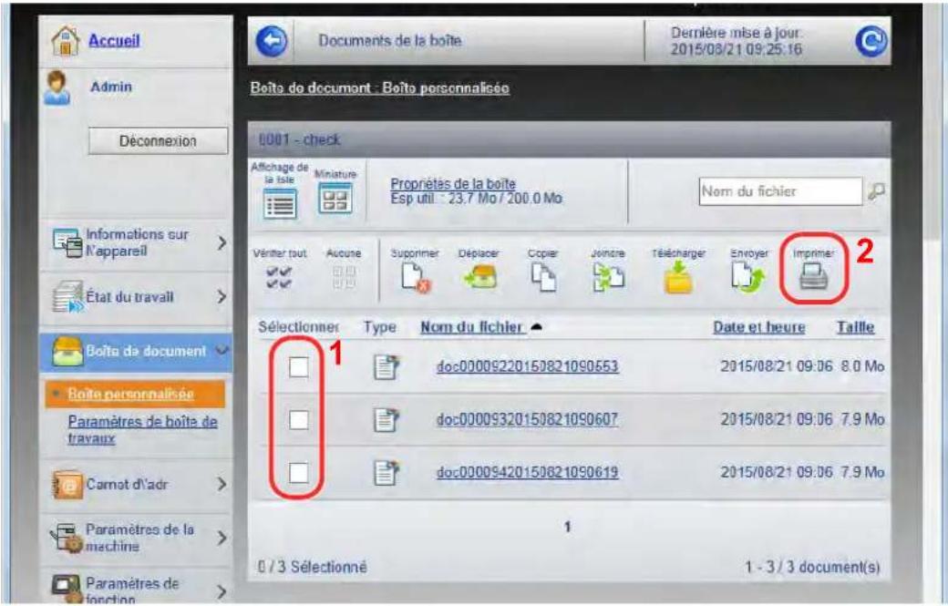 KYOCERA TASKalfa 5002i - Imprimer le document. - 1