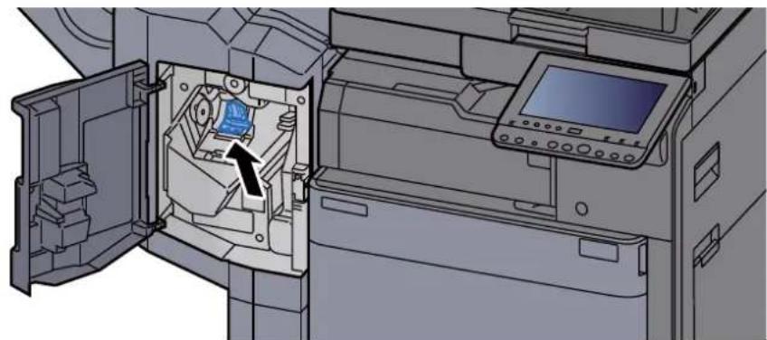 KYOCERA TASKalfa 5002i - Élimination des agrafes coincées dans le module de finition 1000 feuilles - 11