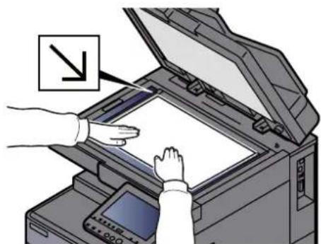 KYOCERA TASKalfa 5002i - Mettre en place les originaux. - 2