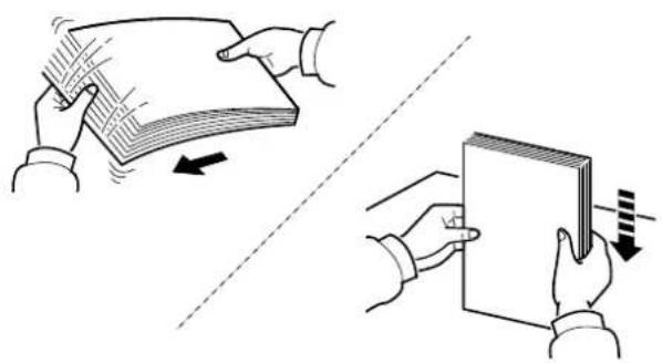 KYOCERA TASKalfa 5002i - Précautions pour le chargement du papier - 1