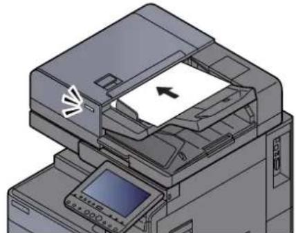 KYOCERA TASKalfa 5002i - Envoi d'un document vers un dossier sur un serveur FTP - 1