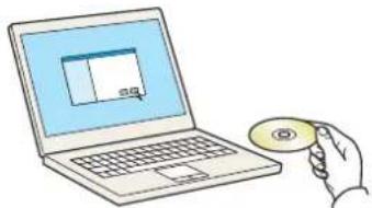 KYOCERA TASKalfa 5002i - Insérer le DVD. - 1