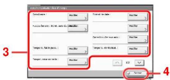 KYOCERA TASKalfa 6003i - Sélectionner une fonction. - 2