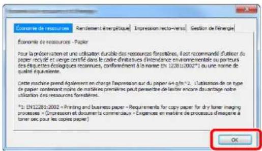 KYOCERA TASKalfa 6003i - Afficher I'ecran. - 2