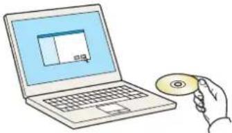 KYOCERA TASKalfa 308ci - Insérer le DVD. - 1