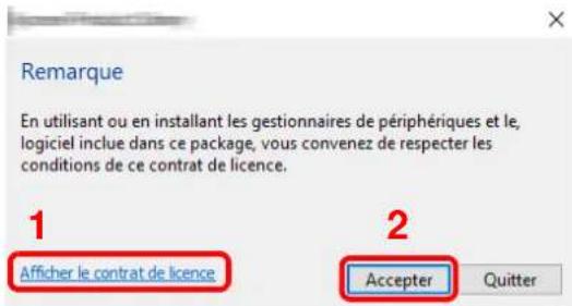 KYOCERA TASKalfa 308ci - Afficher l'écran. - 1