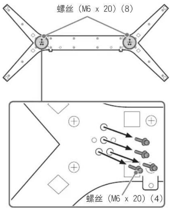 SONY Bravia KD84X9000 - 安装台式底座 - 2