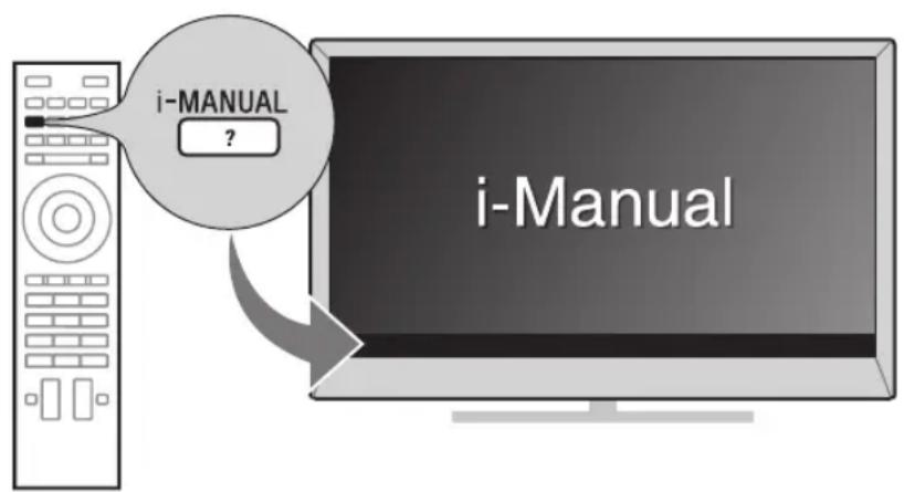 SONY Bravia KD84X9000 - Electronic manual (i-Manual) - 1
