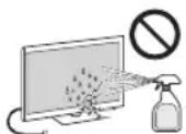 SONY Bravia KD84X9000 - Handling and cleaning the screen surface/cabinet of the TV set - 1
