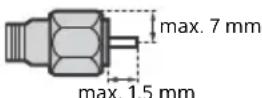SONY Bravia KD43XF7077 - Empfehlung für Stecker des F-Typs - 1