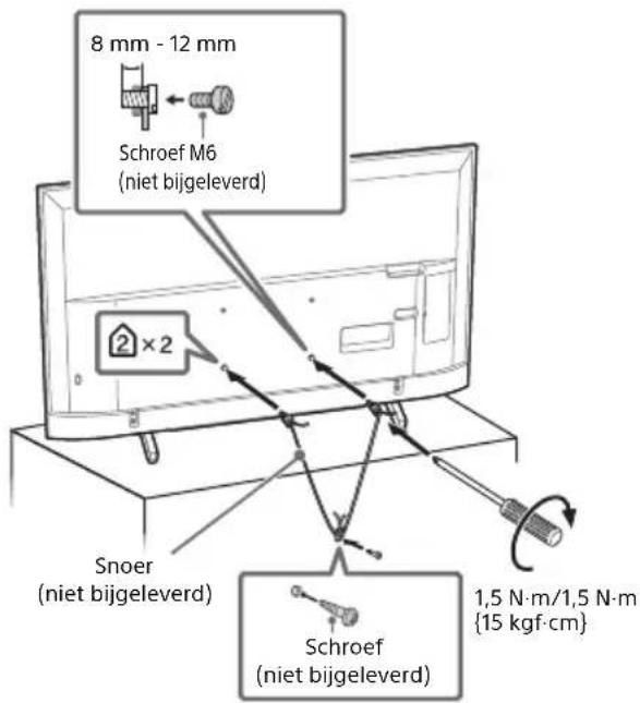 SONY Bravia KD43XF7077 - Bescherming tegen kantelen - 1