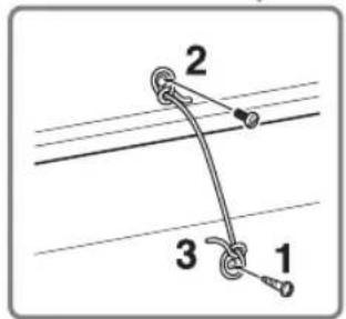 SONY Bravia KDL47R500A - 3: Preventing the TV from toppling over - 2