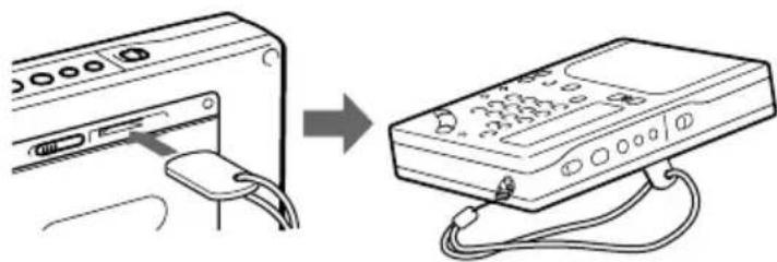 SONY ICFSW1000T - Utilización del soporte - 1