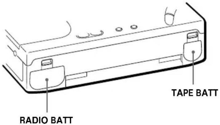 RADIO BATT TAPE BATT