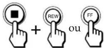 + REW ou FF
