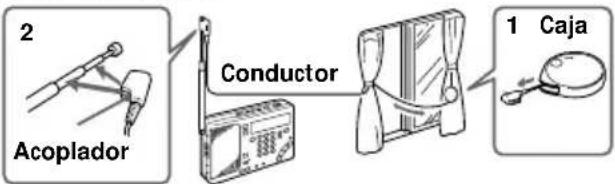 SONY ICFSW1000T - Para la antena compacta (AN-71) suministrada con el ICF-SW1000T - 1