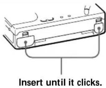 Insert until it clicks.