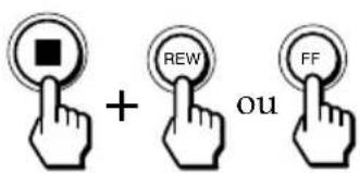 + REW ou FF