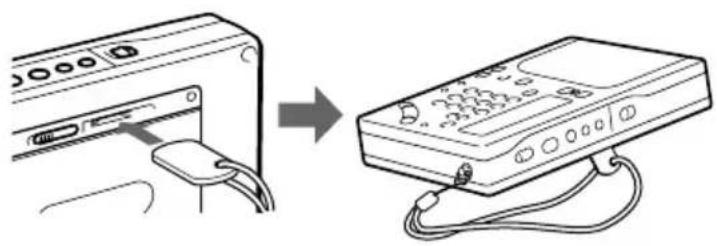 SONY ICFSW1000T - Utilização do suporte - 1