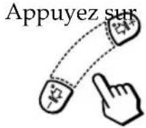 Appuyez sur