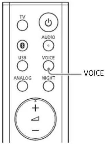 SONY HTMT301 - Rendez les dialogues plus audibles (VOICE) - 1